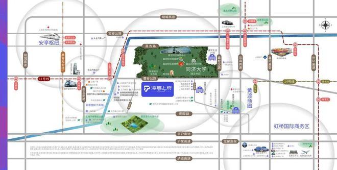 深嘉上府发布：嘉定芯综合体项目AG真人【聚焦】深嘉上府售楼处(图11)